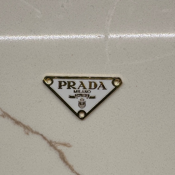 Authentic Upcycled Prada Charm (comes with Chain) - Picture 1 of 3